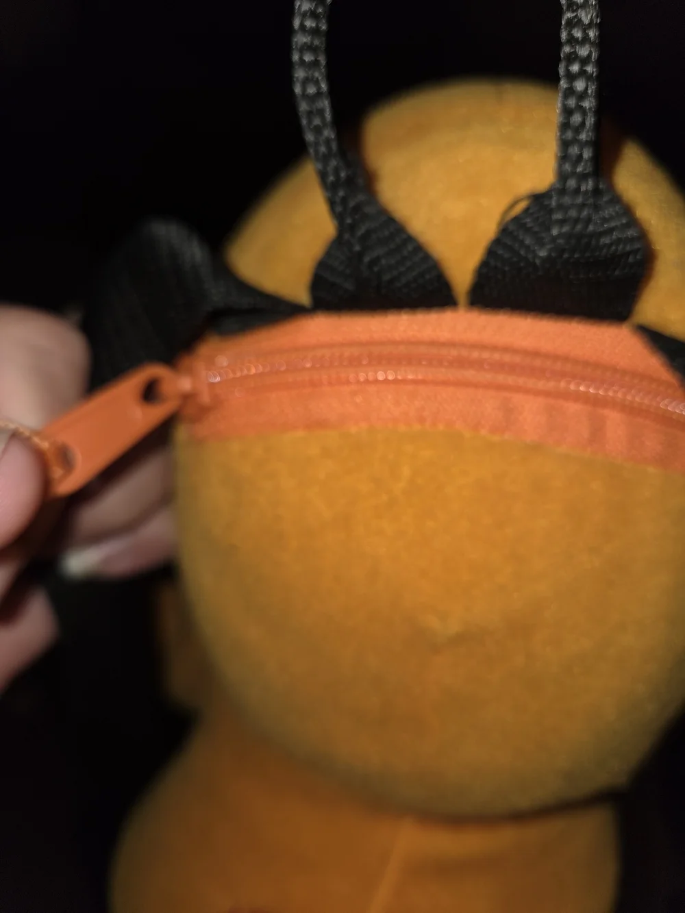 Pokemon Charmander Plush Backpack Orange Yellow